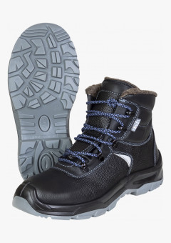 Ботинки SAVЁL-ГЕРМЕС-ЗИМА кожа, шерстин, МП МС, ПУ-ТПУ