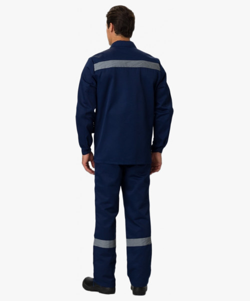 Костюм Экспертный-Люкс СОП (тк.Смесовая,210) п/к, т.синий