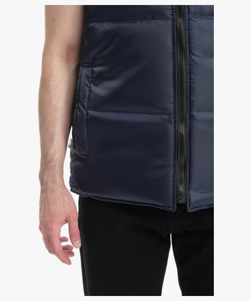 Жилет утепленный Экспертный СОП (тк.Оксфорд), т.синий/васильковый