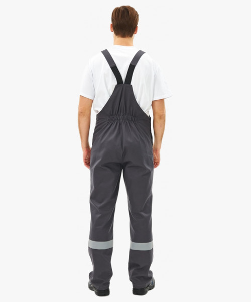 Костюм Липецк-2 СОП CH (тк.Смесовая,280) п/к, т.серый/красный