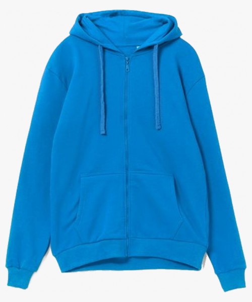 Толстовка на молнии с капюшоном Siverga Heavy 2.0, бирюзовый