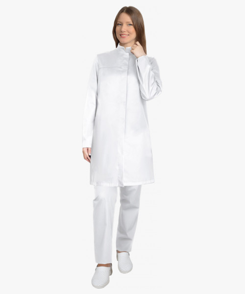 Халат женский СИРИУС-ВАЛЕНСИЯ белый