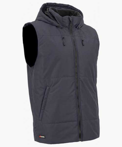 Жилет утеплённый Brodeks KW112, цвет серый