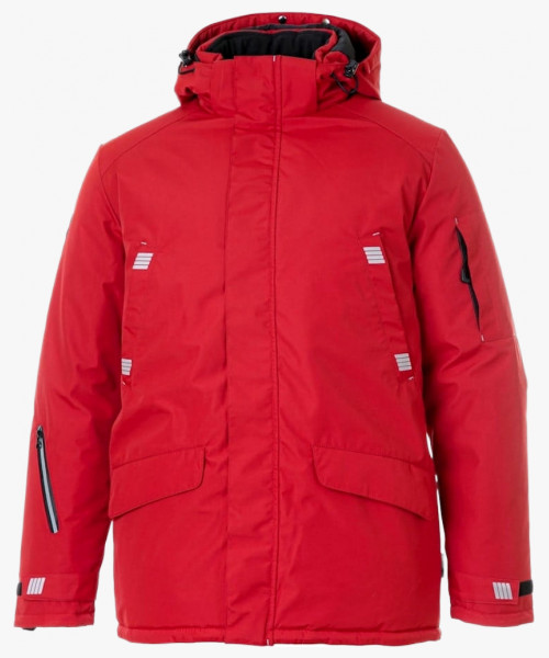 Куртка-парка зимняя мужская Brodeks KW204, цвет красный