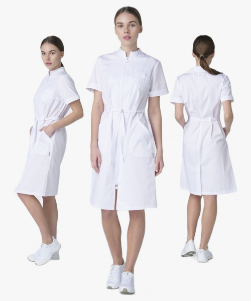 Халат женский Сансара-005 (тк.Смесовая,160) MedLine, белый