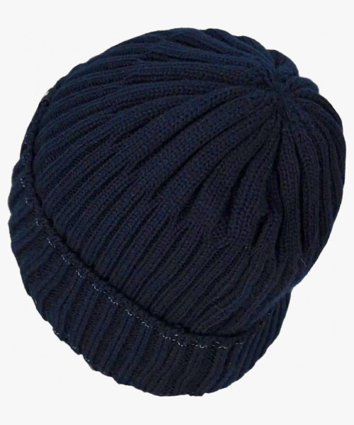 Шапка Brodeks fleece lining, цвет тёмно-синий