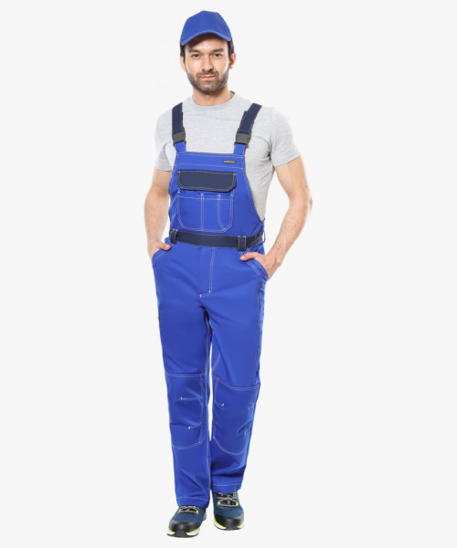 Полукомбинезон СИРИУС-ПРЕСТИЖ васильковый с синим