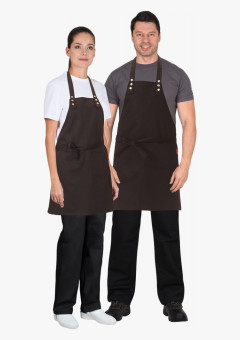 Фартук СИРИУС-БАРИСТА коричневый