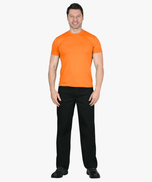 Футболка оранжевая 160г/м2