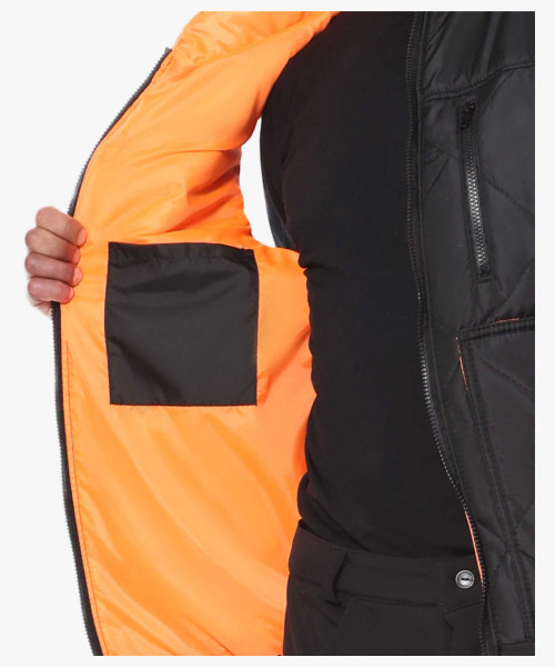 Жилет СИРИУС-ЕВРОПА утепленный чёрный