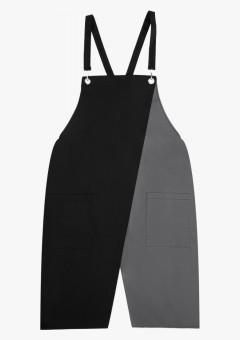 Фартук Picante, черный с темно-серым