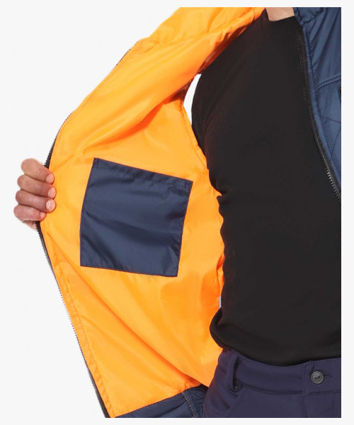 Жилет СИРИУС-ЕВРОПА утепленный тёмно-синий