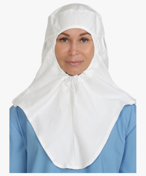 Подшлемник-балаклава с регулировкой UBK001 (тк.Трикотаж,190), белый