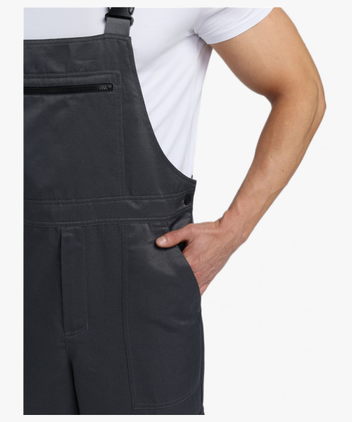 Костюм Нейч-2 СОП с капюшоном (тк.Смесовая,210) п/к, т.серый/св.серый