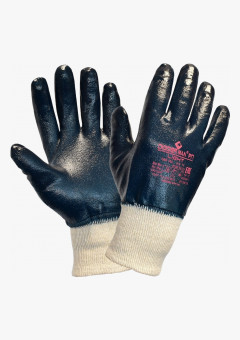 Перчатки DIGGERMAN LIGHT РП (джерси+нитрил), ПЕР306