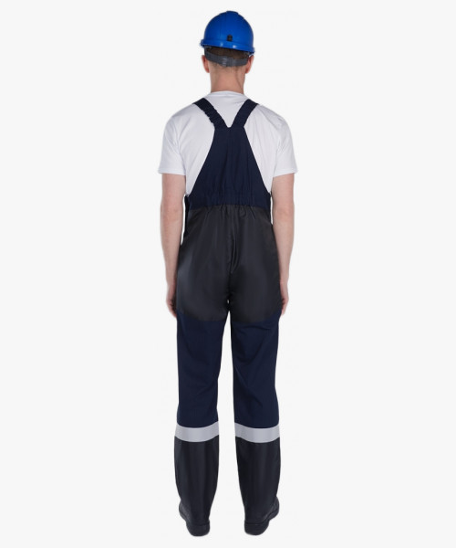 Костюм антистатический Эксперт-Ойл НМВО (тк.Смесовая,255/Оксфорд) п/к, т.синий/черный