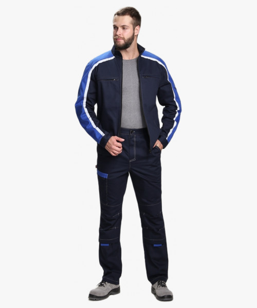 Куртка Алькор (тк.Карелия,260), т.синий/васильковый