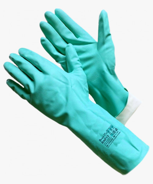 Перчатки Gward нитриловые, STF15-STR, зеленый