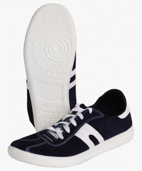 Кроссовки велюровые ЛЮКС синие