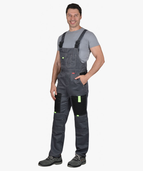 Костюм СИРИУС-ФАВОРИТ куртка, п/к т.серый с черным