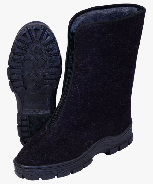 Полусапоги суконные ПРОЩАЙ МОЛОДОСТЬ женские, высота 30 см