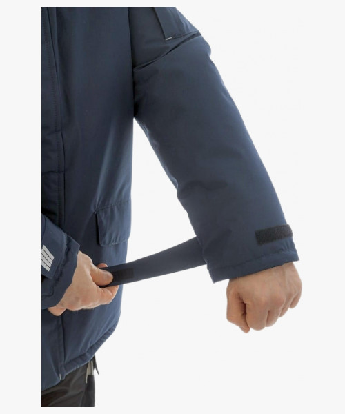 Куртка-парка зимняя мужская Brodeks KW204, цвет синий