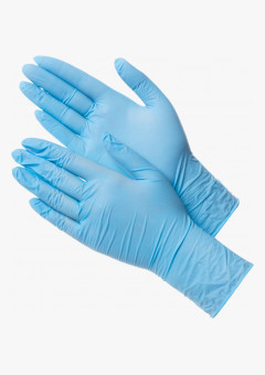 DELTAGRIP Ultra LS Перчатки нитриловые неопудренные синего цвета