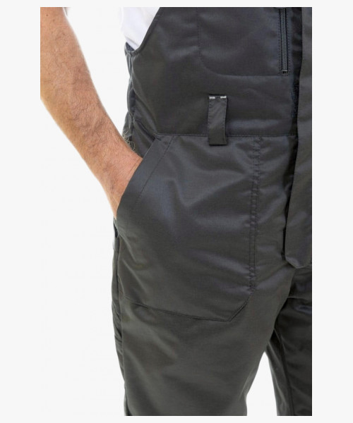 Полукомбинезон мужской зимний Brodeks KW403, цвет чёрный