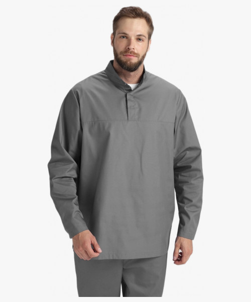 Костюм мужской ХАССП-Стандарт NEW (тк.Смесовая,160), серый