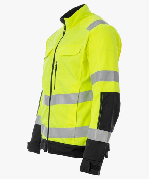 Куртка сигнальная Brodeks KS218, цвет жёлтый, чёрный