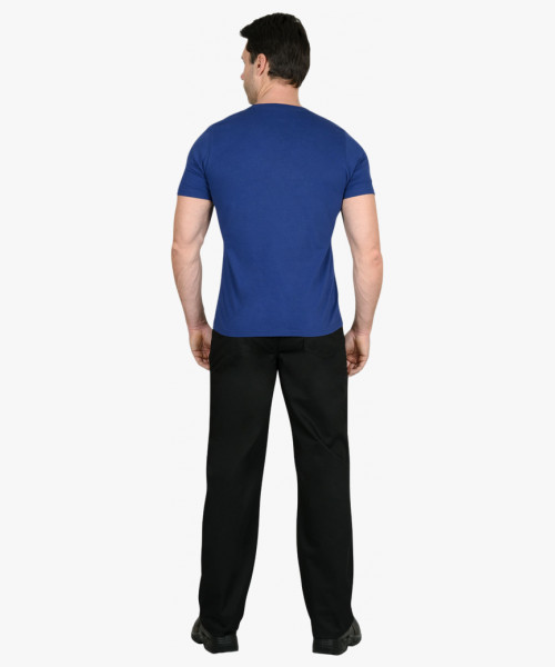 Футболка синяя 160г/м2