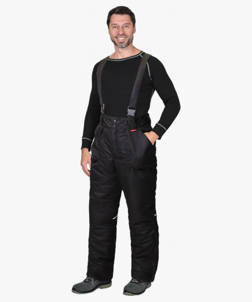 Костюм СИРИУС-АЛЕКС зимний: куртка, брюки, темно-серый, тк.Таслан