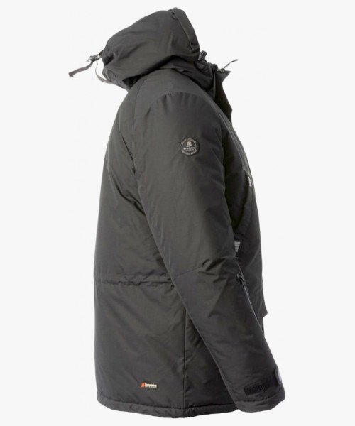 Куртка-парка зимняя мужская Brodeks KW204, цвет чёрный