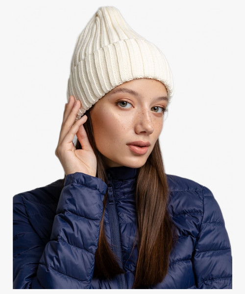 Шапка Norfold, молочно-белый