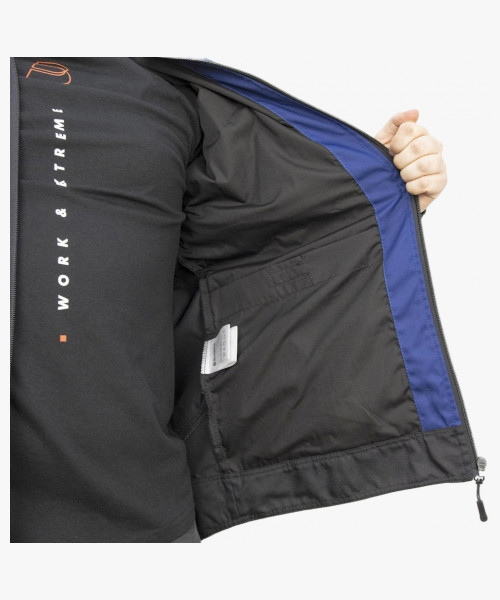 Куртка летняя мужская Brodeks KS202, цвет синий, чёрный