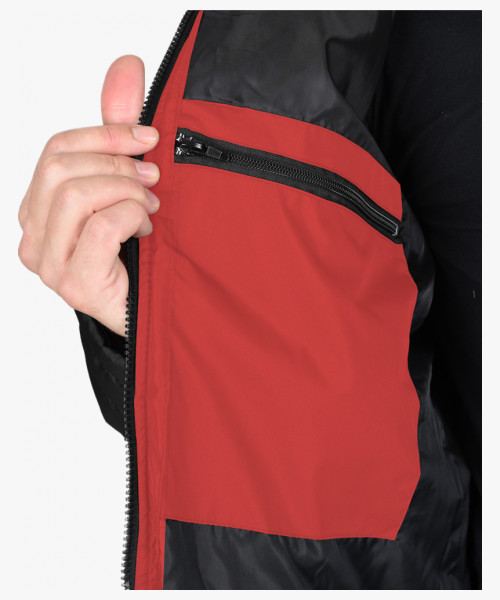 Куртка СИРИУС-УРБАН черная с красным