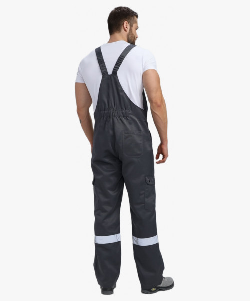 Костюм Нейч-2 СОП с капюшоном (тк.Смесовая,210) п/к, т.серый/св.серый