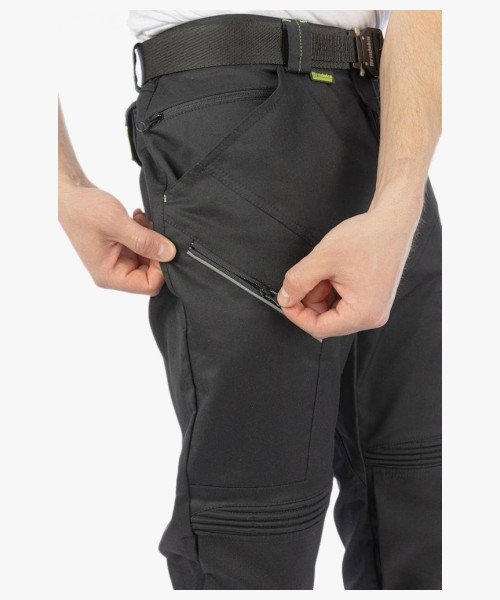 Брюки летние мужские Brodeks KS305, цвет чёрный