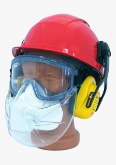 Щиток защитный РОСОМЗ™ PANORAMA к очкам закрытым, 00777