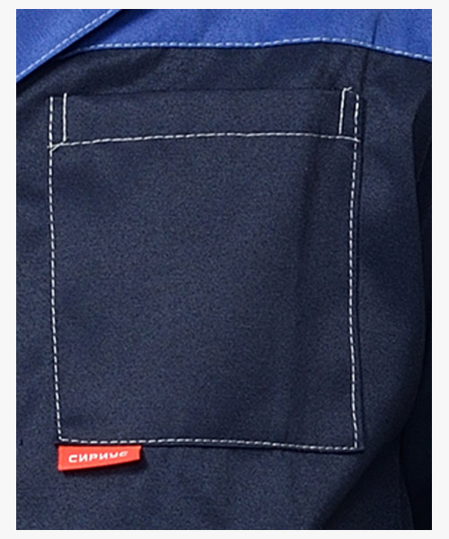 Костюм СИРИУС-АСПЕКТ/СТАНДАРТ куртка, брюки т.синий с васильковым