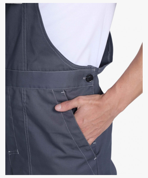 Костюм Флофт-2 Премиум СОП (тк.Смесовая,240) п/к, т.серый/серый/красный