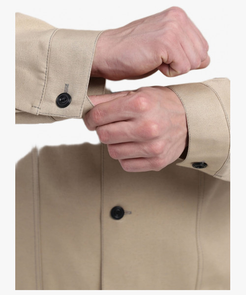 Костюм Лигор-2 СОП (тк.Смесовая,210) п/к, бежевый/т.серый