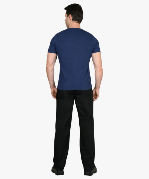 Футболка темно-синяя 160г/м2