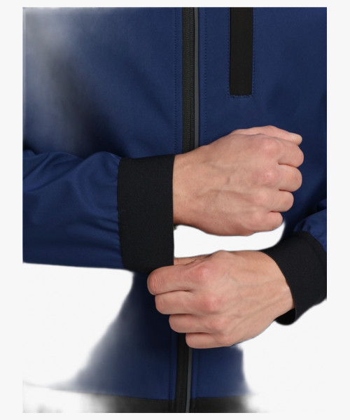 Куртка ProfLineLeader (тк.Софтшел), синий/черный