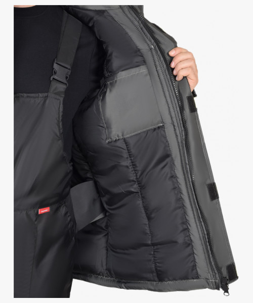 Костюм СИРИУС-ФАВОРИТ куртка, брюки, т.серый с серым