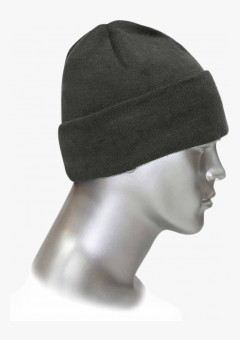 Шапка трикотажная серая