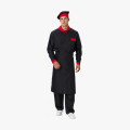 Костюм повара Су-Шеф (тк.ТиСи), черный/красный