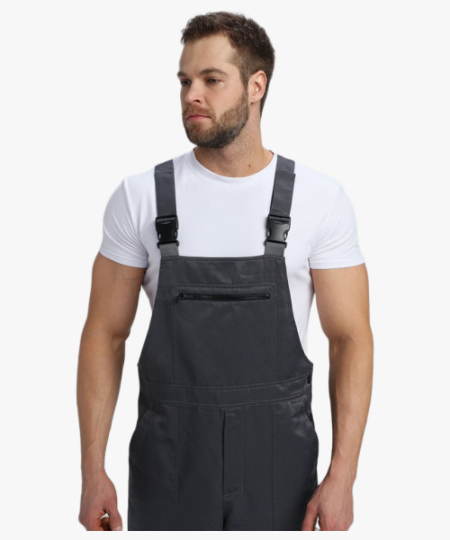 Костюм Нейч-2 СОП с капюшоном (тк.Смесовая,210) п/к, т.серый/св.серый