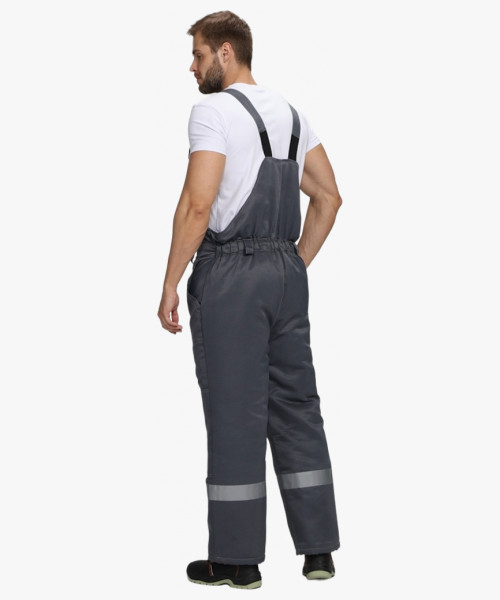 Костюм зимний Флофт-2 NEW (тк.Смесовая,210) п/к, т.серый/св.серый