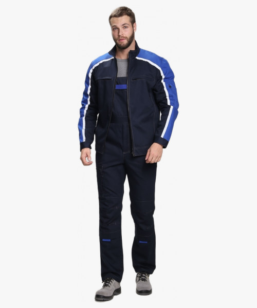 Костюм Алькор (тк.Карелия,260) п/к, т.синий/васильковый